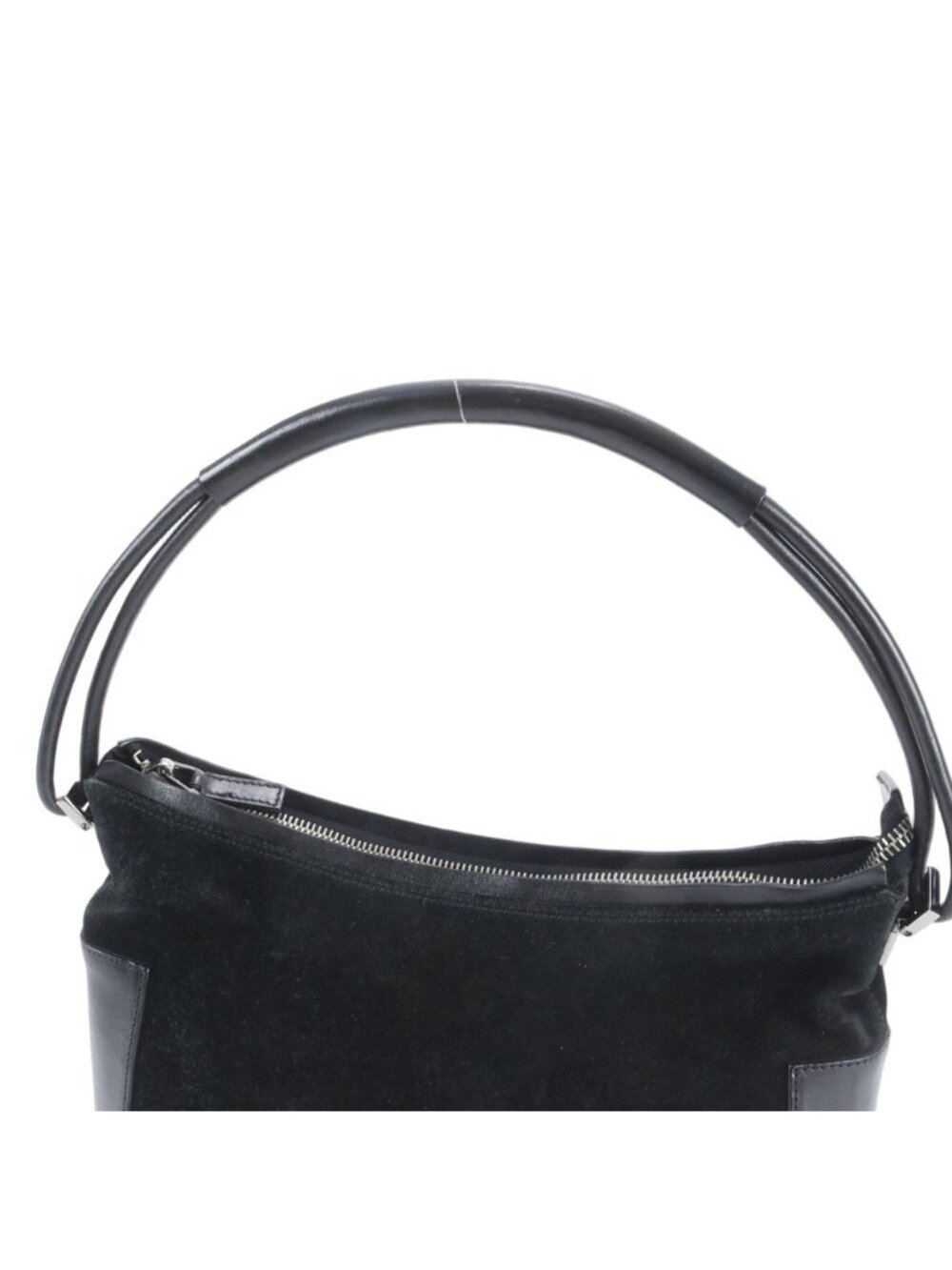 Gucci 001 Leather Shoulder Bag Black Tote Hand Eie - Picture 2 of 9